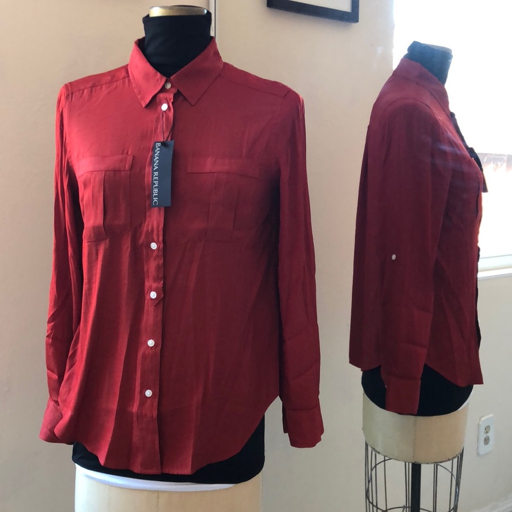 Banana Republic Dillon Classic Fit Blouse